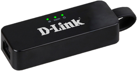 

Сетевой адаптер DUB-1312/B2A D-Link DUB-1312/B2A, USB 3.0 to Gigabit Ethernet Adapter, DUB-1312/B2A