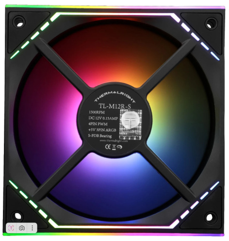 фото Вентилятор для корпуса Thermalright TL-M12R-S в Красноярске