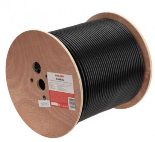 фото Кабель витая пара F/UTP 6 кат. 4 пары Rexant 01-0158 в Красноярске