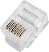 фото Коннектор Cablexpert MP-6p6c