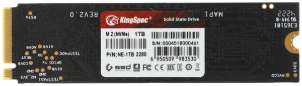 фото Накопитель SSD M.2 2280 KINGSPEC NE-1TB в Красноярске 1024 ГБ