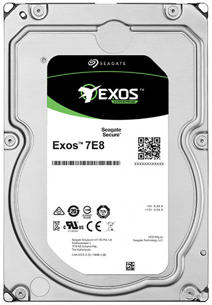 

Жесткий диск 4TB SATA 6Gb/s Seagate ST4000NM002A 3.5" Exos 7E8 7200rpm 256MB, ST4000NM002A
