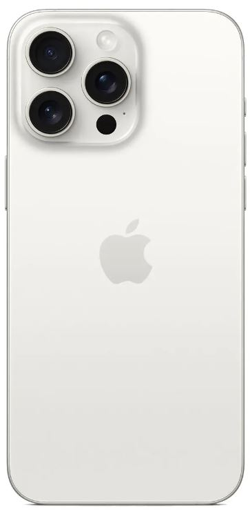 

Смартфон Apple iPhone 15 Pro Max 1TB (MU2Y3ZA/A) White Titanium (A3108), with 2 Sim trays no eSim, iPhone 15 Pro Max 1TB