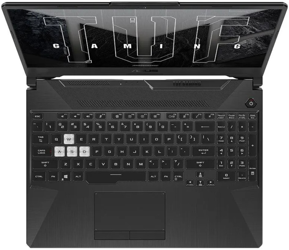

Ноутбук ASUS TUF Gaming A15 FA506NF 90NR0JE7-M00550 Ryzen 5 7535HS/16GB/512GB SSD/RTX 2050 4GB/15.6" FHD IPS/WiFi/BT/cam/noOS/black, TUF Gaming A15 FA506NF
