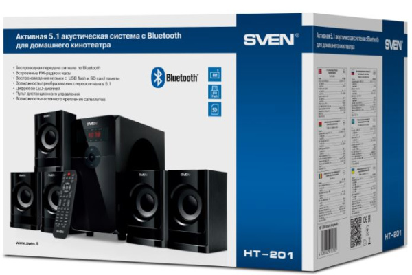 фото Акустическая система  Sven HT-201 в Екатеринбурге