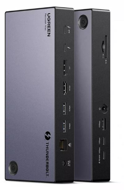 

Разветвитель UGREEN U709 Revodok Max 13-in-1 25085EU 8K/30Hz, Thunderbolt 4, HDMI, DP Dock Station - Gray, U709 Revodok Max 13-in-1