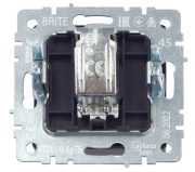 фото Розетка телевизионная оконечная IEK BR-A10-O-K45