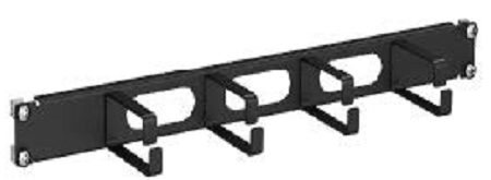 

Кабельный организатор DKC R5PCF191HE 4 кольца с отверстиями для кабеля 19" 1U RAL7035, "RAM telecom", R5PCF191HE