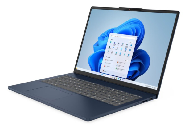 фото Ноутбук Lenovo IdeaPad Slim 3 16IRH10 16" (Intel Core i5, 16Гб DDR5, SSD 512 Гб, UHD Graphics, Без ОС) Синий [83K2003LRM]