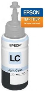 

Контейнер Epson C13T67354A для принтера L800 с светло-голубыми чернилами, C13T67354A