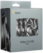 фото Вентилятор Ocypus Delta F12 BK 3 IN 1