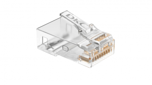 

Коннектор DKC RN6RJ45U RJ-45 CAT6 не экранированный, "RAM telecom", RN6RJ45U