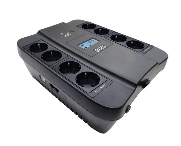 

Источник бесперебойного питания Powercom SPD-900U LCD 1168465 900ВА/540Вт, 220/230 В, SPD-900U LCD