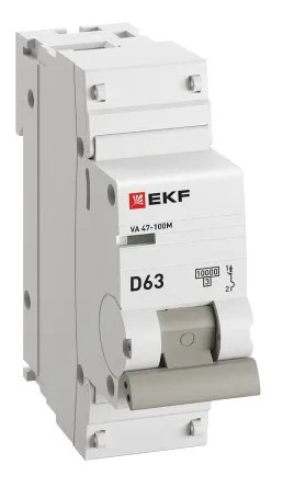 фото Автоматический выключатель  EKF mcb47100m-1-63D-pro в Красноярске