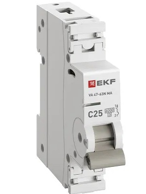 фото Автоматический выключатель  EKF M63MA6125C в Перми