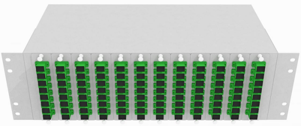фото Кросс оптический стоечный  TopLAN КРС-Top-3U-96SC/A-OS2-GY в Волгограде