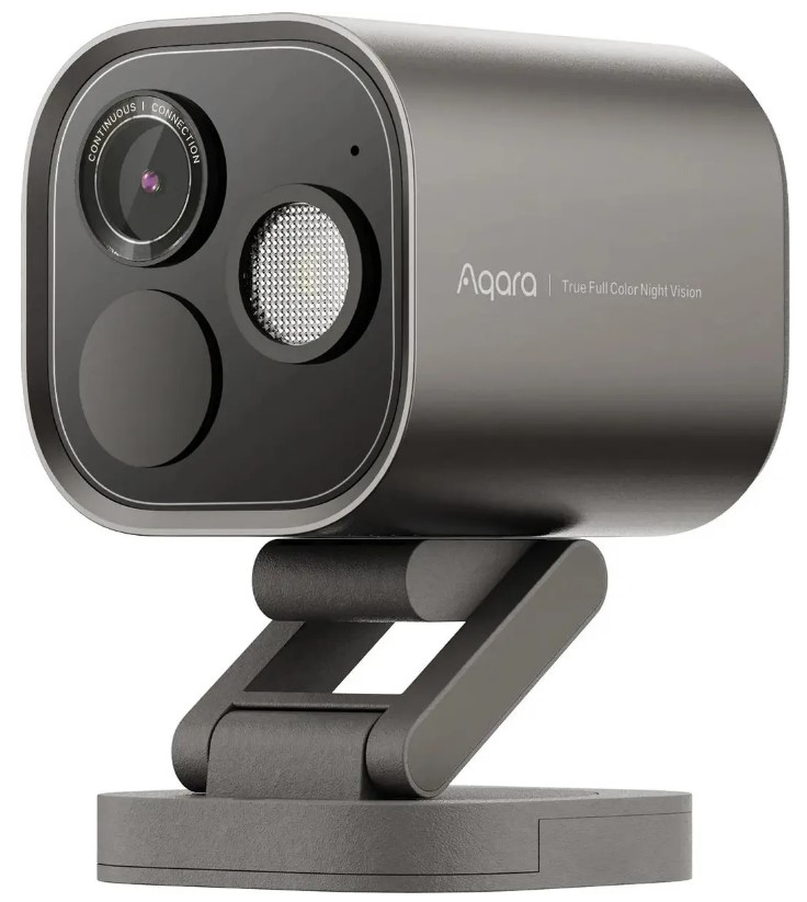 

Видеокамера IP Aqara CH-C07D_GR G5 PRO WI-FI WI-FI 4.2-4.2ММ ЦВ. КОРП.:ГРАФИТОВЫЙ, CH-C07D_GR