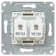 фото Розетка компьютерная  EKF UP1-SOI-RJ45-5