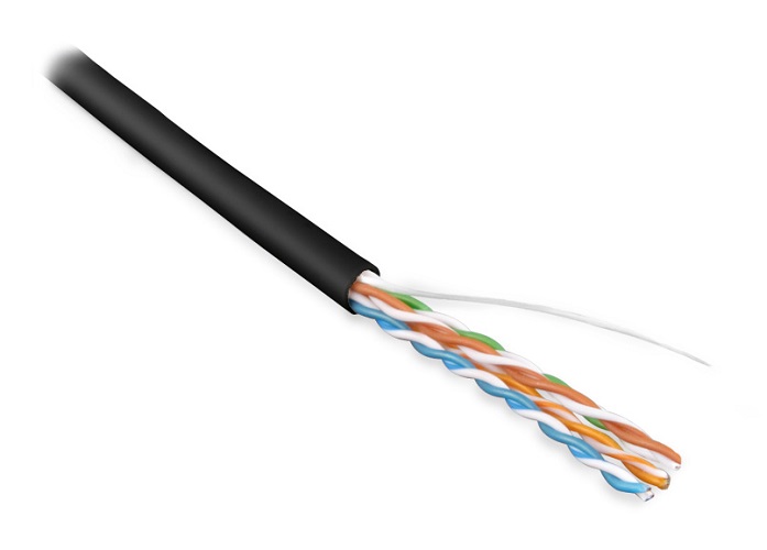 

Кабель витая пара U/UTP 5e кат. 4 пары Hyperline UUTP4-C5E-S24-IN-LSZH-BK-305 24AWG(0.51 мм), медь, одножильный (solid), внутренний, LSZH, нг(C)-HF, ч, UUTP4-C5E-S24-IN-LSZH-BK-305