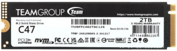 фото Накопитель SSD M.2 2280 Team Group T-CREATE CLASSIC C47 в Ростове-на-Дону 2000 ГБ