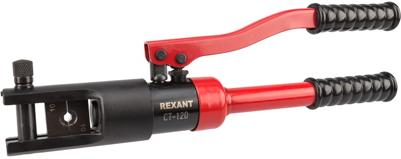 

Пресс Rexant 12-3062 гидравлический CT-120 для наконечников 10-120 мм², 12-3062
