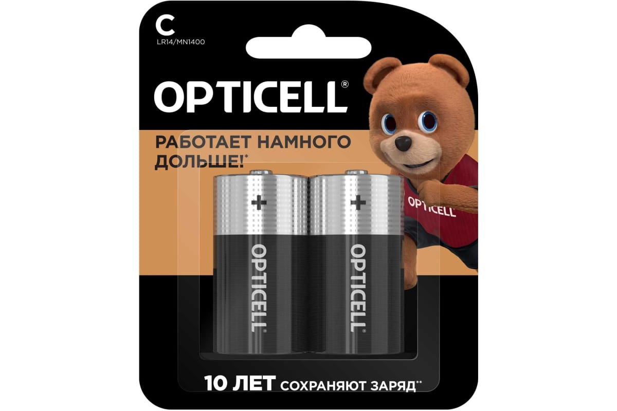 

Батарейка OPTICELL 5051004 LR14 BL2, 5051004