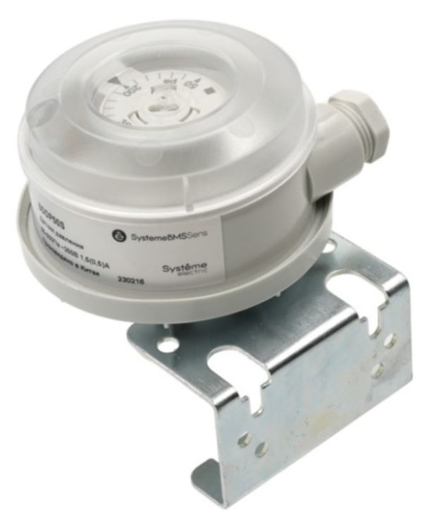 

Реле Systeme Electric SDDP50S дифференциального давления канальное, 50…500Па, DOFC ~250В 1,5(0,5)А, SDDP50S