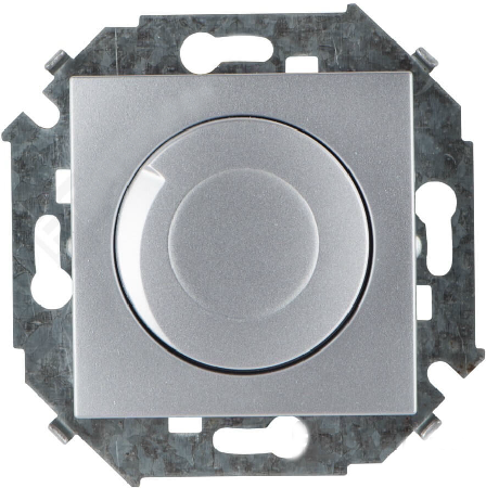 

Светорегулятор Simon 1591311-033 Simon 15 Алюминий поворотно-нажимной, 500Вт, 230В, винт.заж., 1591311-033