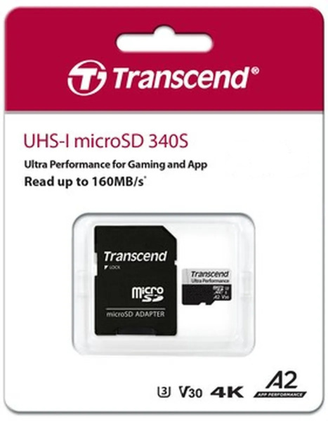 фото Карта памяти MicroSDXC 128GB Transcend TS128GUSD340S в Казани
