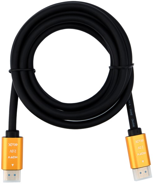 

Кабель Rexant 17-6104 HDMI - HDMI 2.0, 2м, Gold REXANT, 17-6104