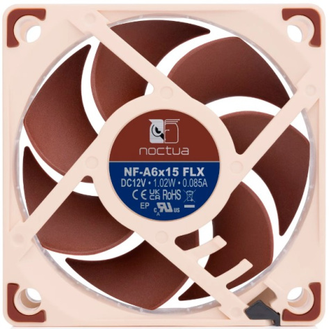 фото Вентилятор для корпуса Noctua NF-A6x15 FLX в Омске