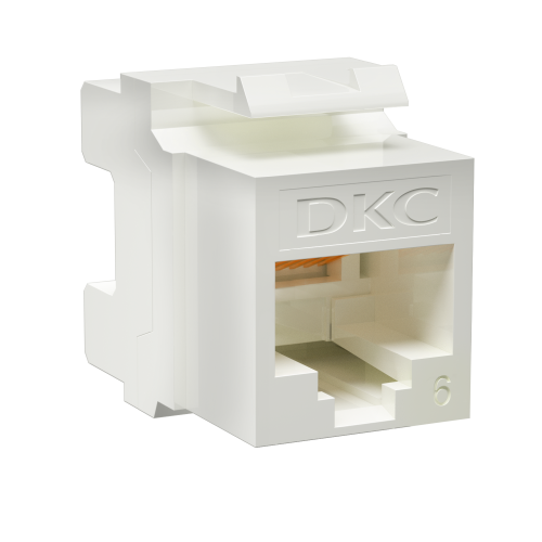 

Модуль DKC RNK6U180WH Keystone RJ45 CAT6 не экранированный, 180 градусов, белый, "RAM telecom", RNK6U180WH