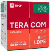 фото Кабель витая пара EKF TRC-5EUTP-04PE-BK-OUT3