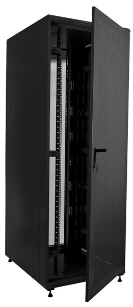 фото Шкаф напольный 19", 42U W&T D4280120BWTWOF в Екатеринбурге