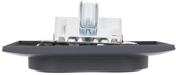 фото Розетка двухместная с заземлением в сборе IEK SK-R21-16-K48-F в Уфе