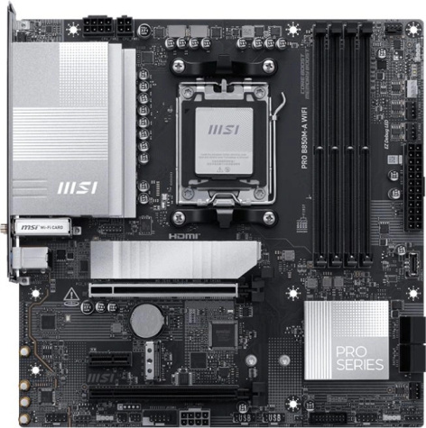 фото Материнская плата mATX MSI PRO B850M-A WIFI в Нижнем Новгороде