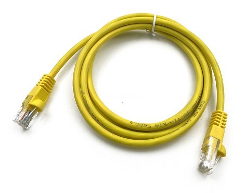 

Кабель патч-корд U/UTP 5e кат. 2м Buro UTP-5E-2M-Y литой (molded), 4 пары, 26AWG, CCA, желтый, UTP-5E-2M-Y