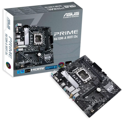 фото Материнская плата mATX ASUS PRIME H610M-A WIFI D4 в Ростове-на-Дону
