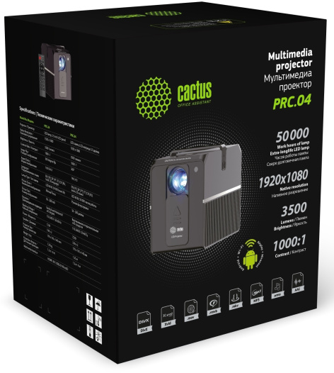 фото Проектор  Cactus CS-PRC.04B.WUXGA-A в Уфе