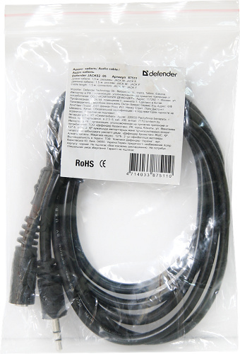 фото Кабель акустический  Defender JACK02-05 в Красноярске