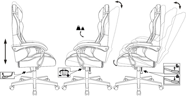 фото Кресло игровое ZOMBIE GAME TETRA в Уфе