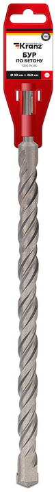 

Бур KRANZ KR-91-0059 по бетону 30x460x400 мм SDS PLUS, KR-91-0059