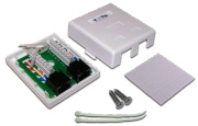 фото Компьютерная розетка TWT TWT-SM2-4545/6-WH