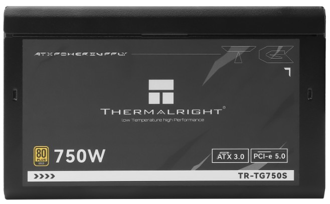 

Блок питания ATX Thermalright TR-TG 750S 750W, 80+ Gold, 12VHPWR, TR-TG 750S