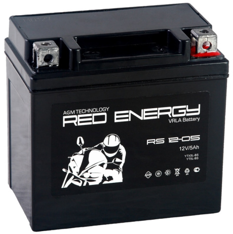 Изображение товара Red Energy RS 1205 аккумулятор 12В 5Ач для мототехники