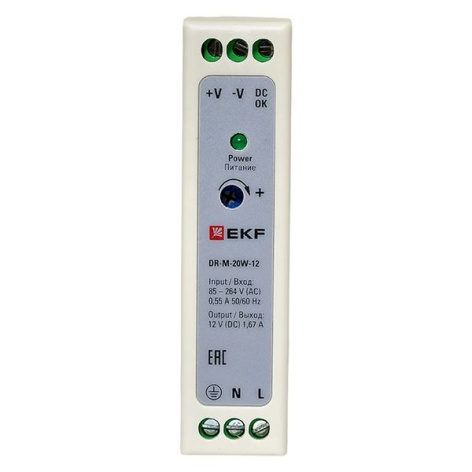 фото Блок питания  EKF DR-M-20W-12 в Уфе