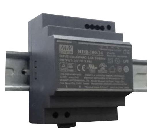 

Преобразователь AC-DC сетевой Mean Well HDR-100-24, HDR-100-24