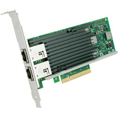 

Сетевая карта Intel X540T2 (PCIe v2.1 (5.0GT/s), 10GBase-T, 10 Gigabit Ethernet, 2 ports,Low Profile and Full Height,) Bulk, X540T2