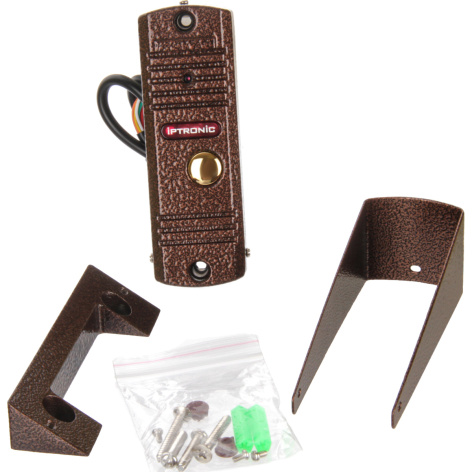 фото Вызывная панель  IPTRONIC IPT-AOP CORVUS (Bronze) в Челябинске