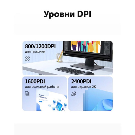 фото Мышь Wireless UGreen MU105 в Красноярске